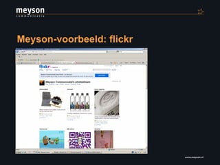 Meyson-voorbeeld: flickr 
