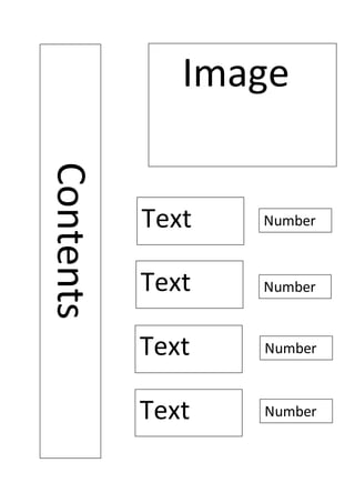 Contents
Text
Text
Text
Text Number
Number
Number
Number
Image
 