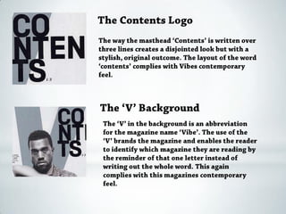Vibes Content Page Analysis 