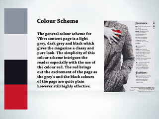Vibes Content Page Analysis 