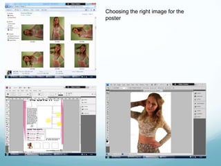Choosing the right image for the
poster