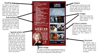 Main Conte Section Analyses of contents pages | PPT
