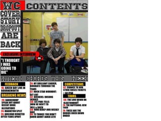 Contents page final blog now