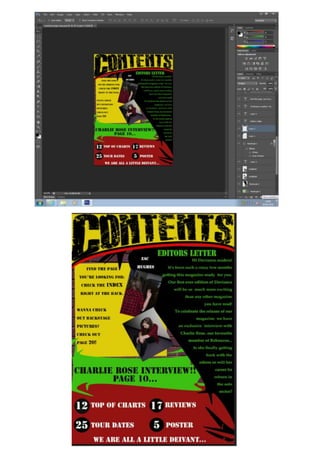 Contents page improved
