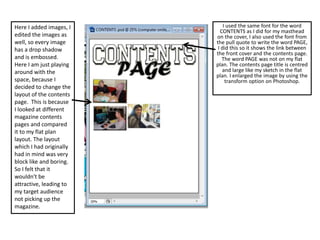 Contents page layout | PPTX