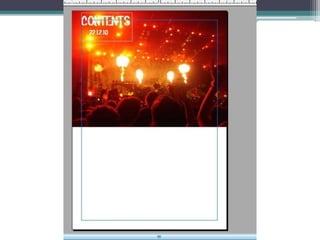 Contents page screen shots | PPTX