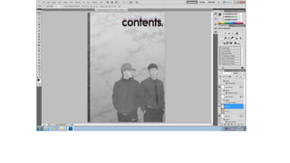Contents page week 1