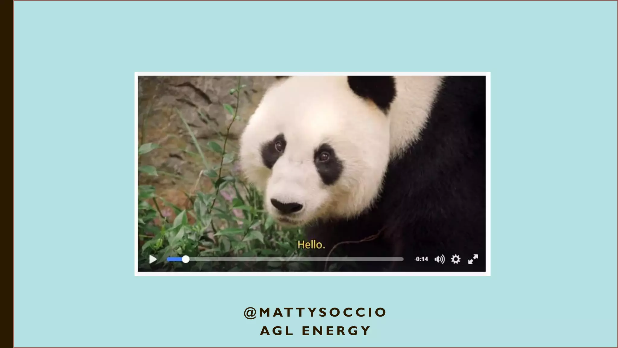 @ M AT T Y S O C C I O
A G L E N E R G Y
 