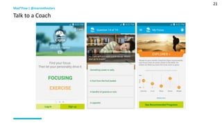 21
Mad*Pow | @marsinthestars
Talk to a Coach
 