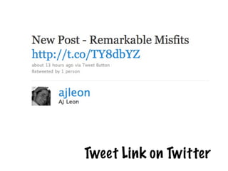 Tweet Link on Twitter
 