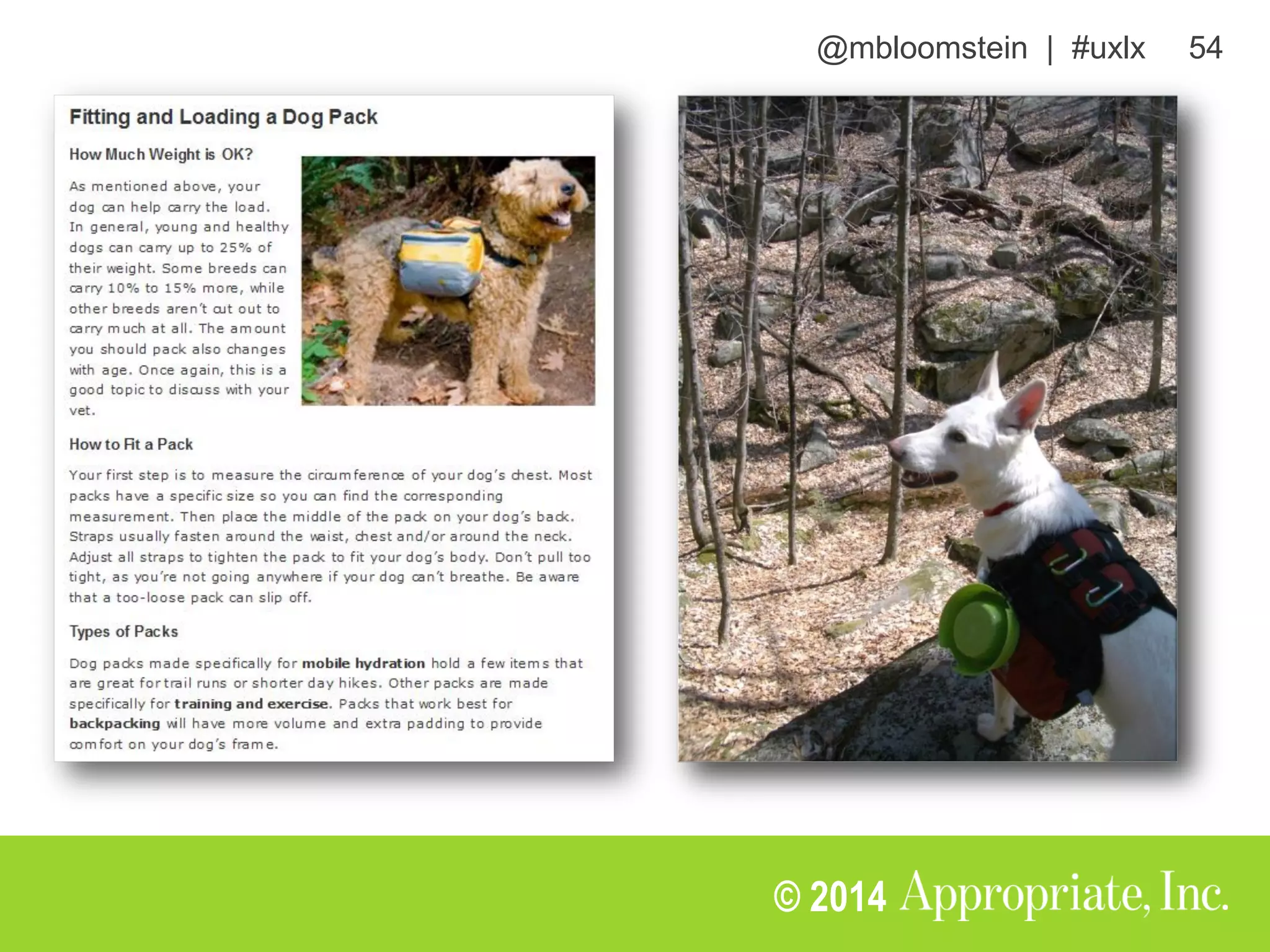 @mbloomstein | #uxlx 54
© 2014
 