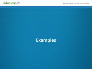 We help small businesses succeed.

Examples

 