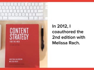 In 2012, I
coauthored the
2nd edition with
Melissa Rach.
 
