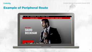 Example of Peripheral Route
21
Content Strategy & Innovation Summit 2019
 