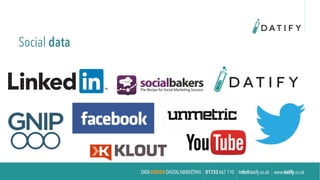 Social data	
 
 