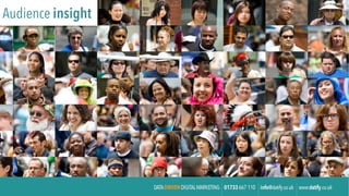Audience insight	
 
 