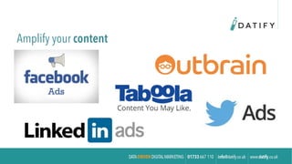 Amplify your content
 
