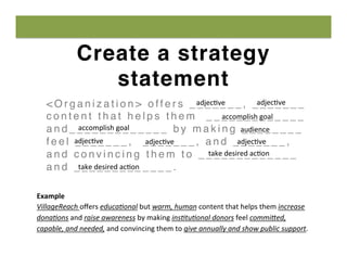 Content strategy roadmap - ASAE Tech2015 Slide 43
