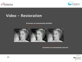 Video - Annotation
                                                                    tagesthemen
•    Face detection and...