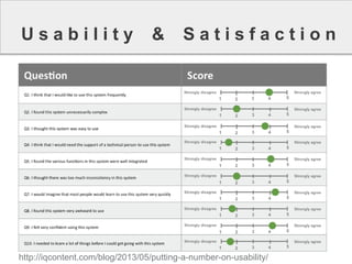 Usability&Satisfaction 
http://iqcontent.com/blog/2013/05/putting-a-number-on-usability/  