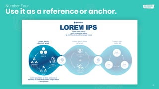 16
Use it as a reference or anchor.
Number Four
 