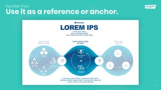 17
Use it as a reference or anchor.
Number Four
 