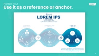 18
Use it as a reference or anchor.
Number Four
 