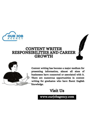 Content Writer Responsibilities and Career Growth in 2022 | QRS