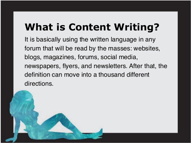 Essay content definition picture