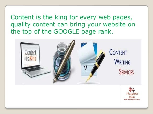 Content writing services in india