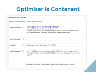 Optimiser le Contenant
12
 