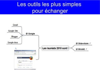 Les outils les plus simples  pour échanger 