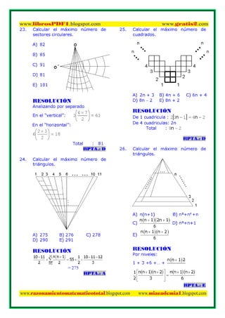 Conteo de figuras  ejercicios resueltos