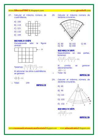 Conteo de figuras  ejercicios resueltos