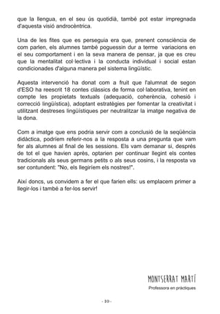 ­ 10 ­
.
Montserrat Martí
 