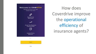 Insurance Innovation Award - Coverfox | PPTX