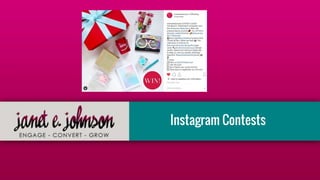 Instagram Contests
 