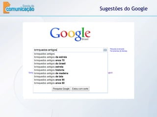 Sugestões do Google 