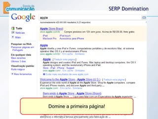 SERP Domination Domine a primeira página! 