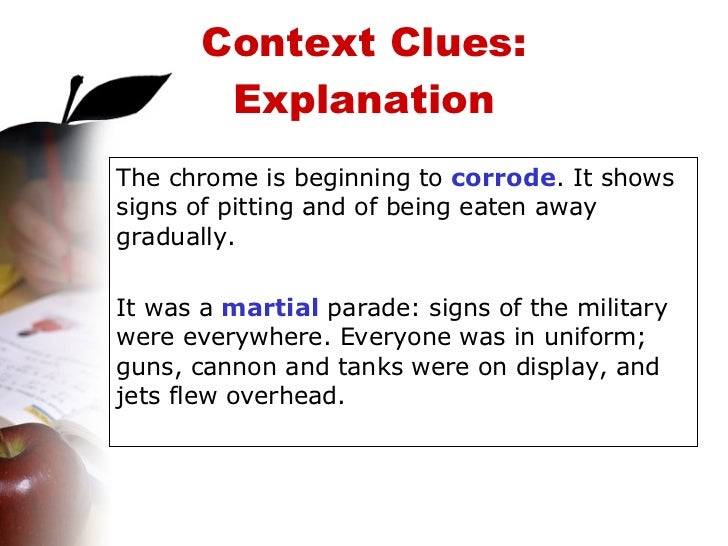 context clues definition