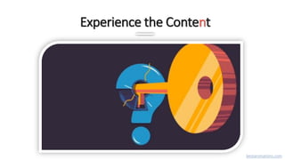 Experience the Content
bestanimations.com
 