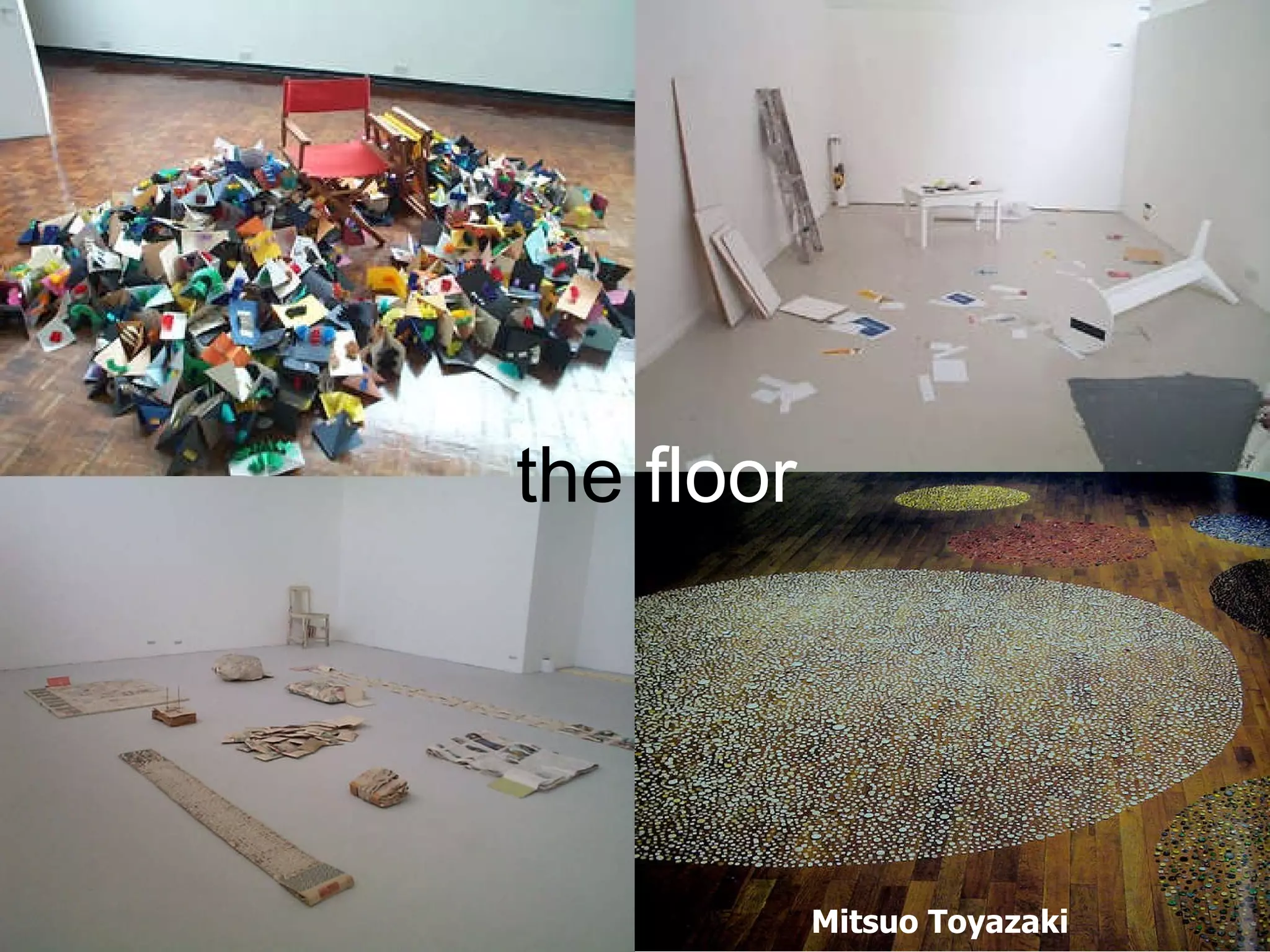 Mitsuo Toyazaki   the  floor 