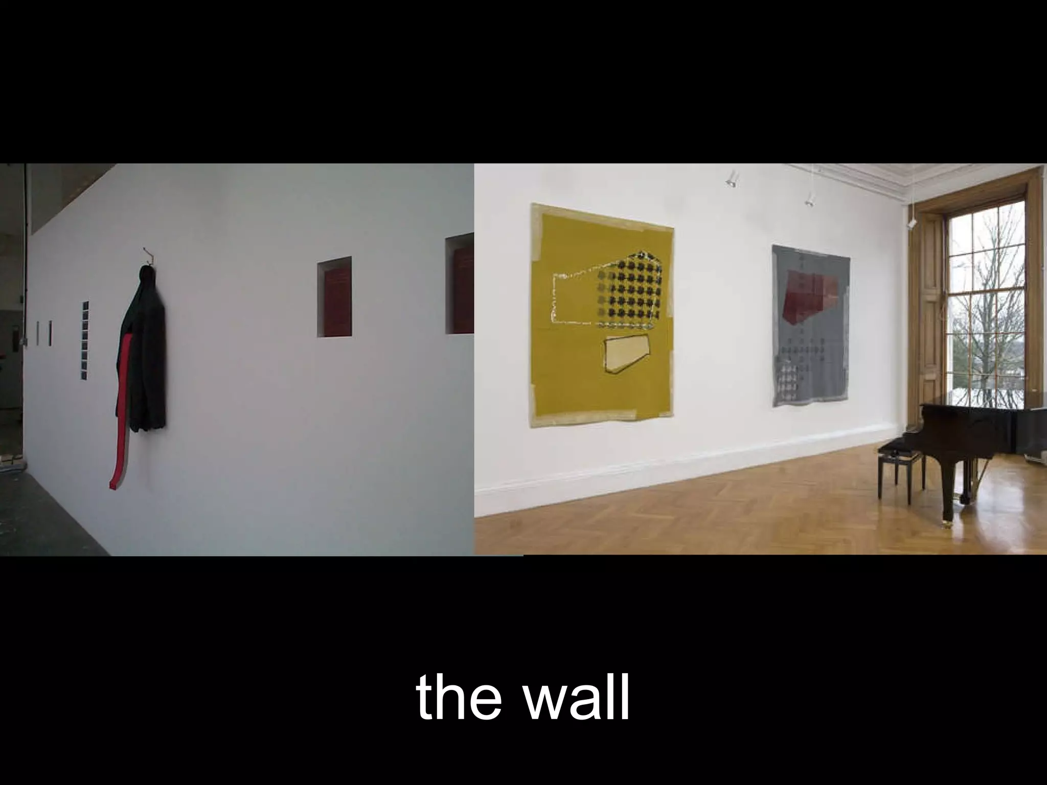 the wall 