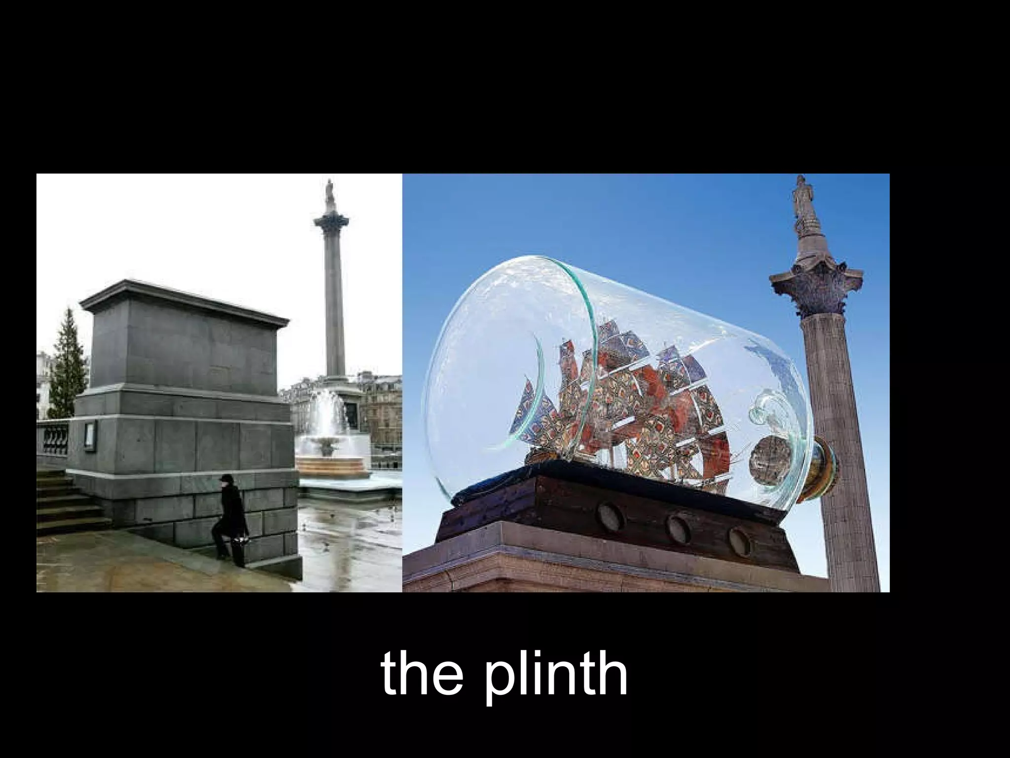 the plinth 
