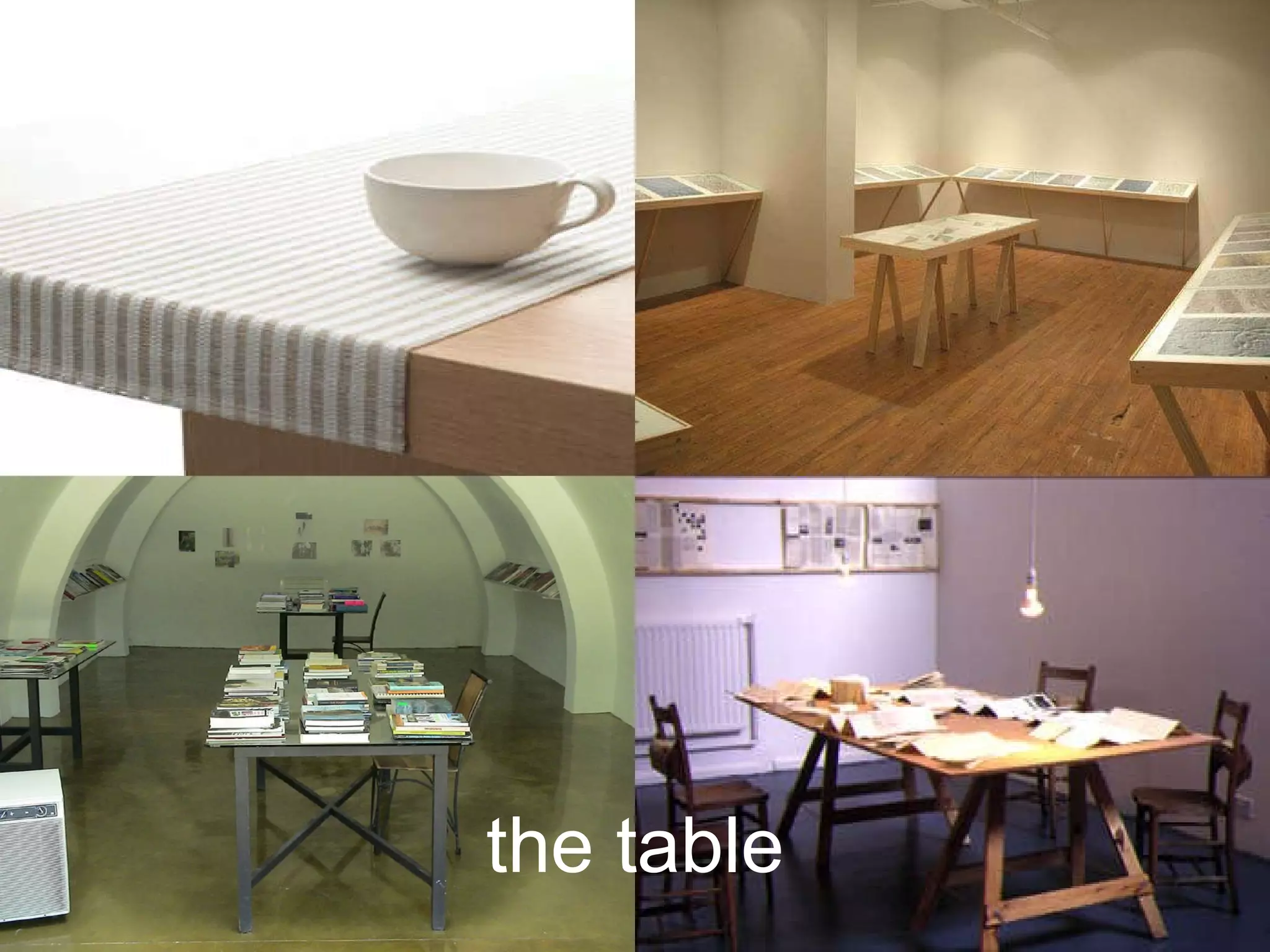 the table 