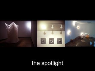 the spotlight
 