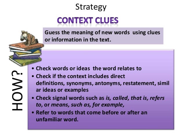 context clues context clues definition
