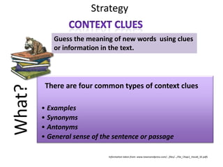 Context clues 2 | PPT