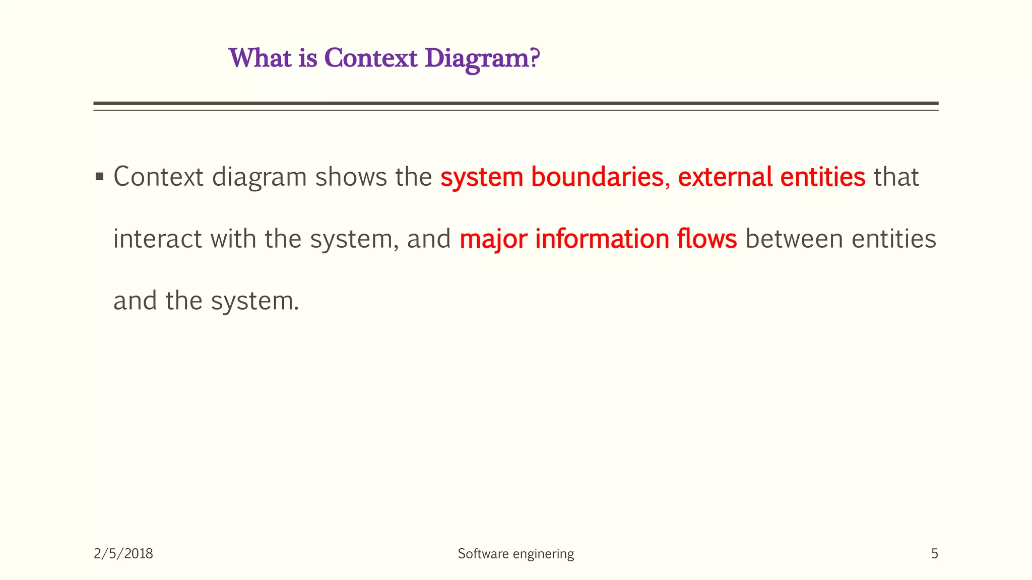 Context diagram | PPTX