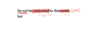 Context for Romans 12 to Help Us Understand the Therefore